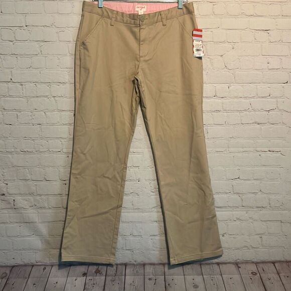 Cat & Jack Girls' Khaki Pants, Size 16+ (Plus Size), New with Tags - Picture 1 of 3